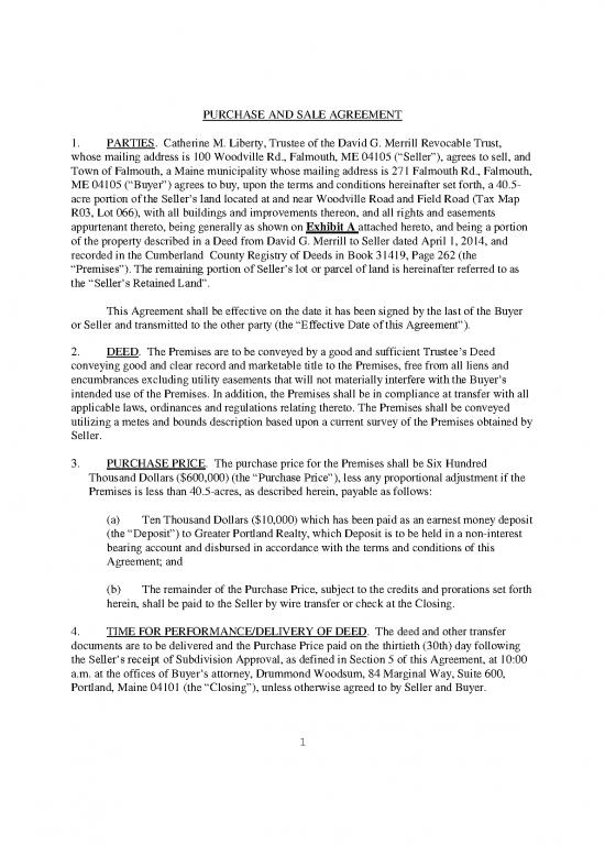 picture_Agreement Sample 202774 | Purchase And Sale Agreement Woodville   Field 7 18 19 Final Clean