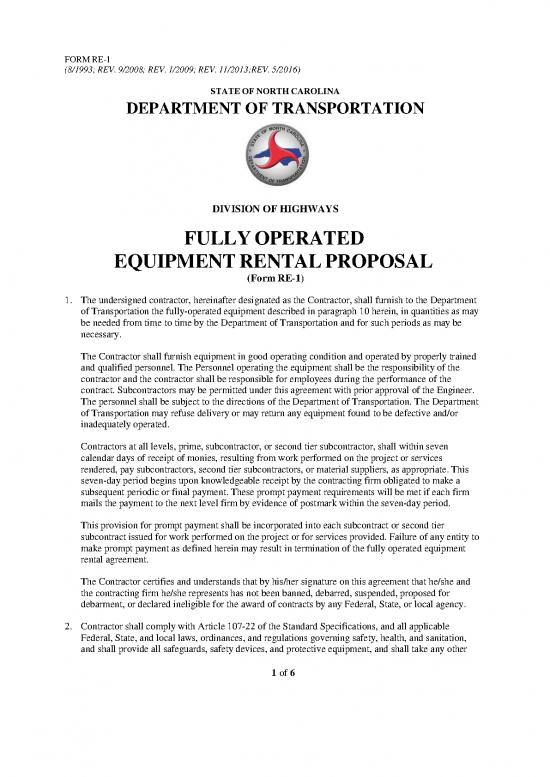 picture1_Agreement Contract Sample 201449 | Re1 Fully Operated Equipment Rental Proposal