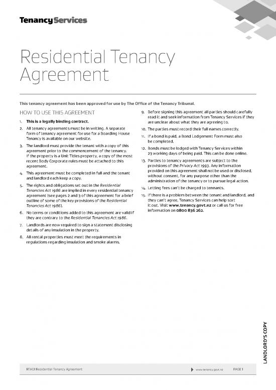 picture_Agreement Contract Sample 202086 | Residential Tenancy Agreement