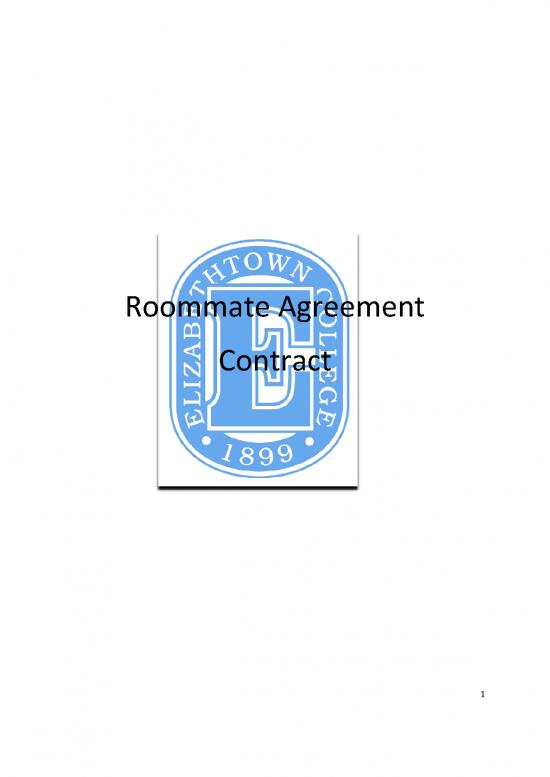 picture_Lease Agreement Template 201983 | Roommate Agreement