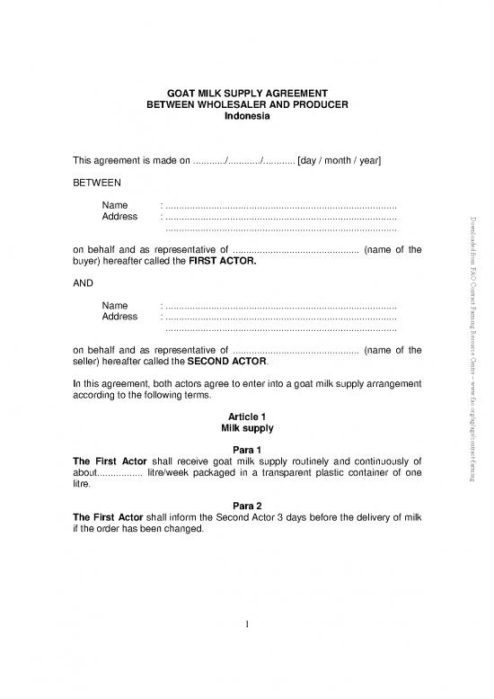picture_Agreement Contract Sample 203025 | Sample Contract Of Milk In Indonesia