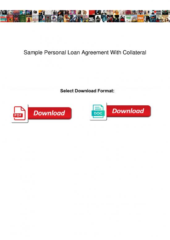 picture1_Loan Agreement Template 202304 | Sample Personal Loan Agreement With Collateral