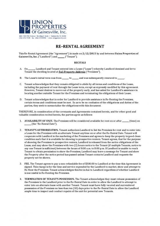 picture1_Lease Agreement Template 201786 | Sample Re Rental Agreement