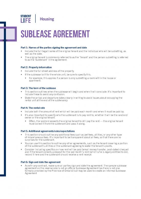 picture_Tenant Agreement Template 202219 | Sublease Agreement Interactive