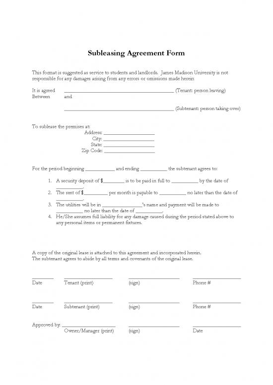 picture1_Lease Agreement Template 203073 | Subleasing Agreement Form