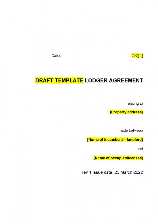 picture_Agreement Sample 201475 | Ukraine Draft Shorter Form Template Lodger Agreement