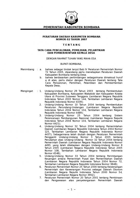 picture_Pilkades - Pemilihan Kepala Desa Id 21343 | 040119 132446  Perda Tentang Tata Cara Pencalonan Pemilihan Pelantikan