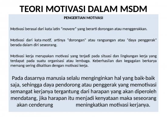 picture Motivasi 22524 | 8 Kuliah Virtual Ke 9 (teori Motivasi Dalam Msdm) Pasca Sarjana Teknik Informatika 2020 &ndash; 2021 Ganjil Universitas Bina Darma