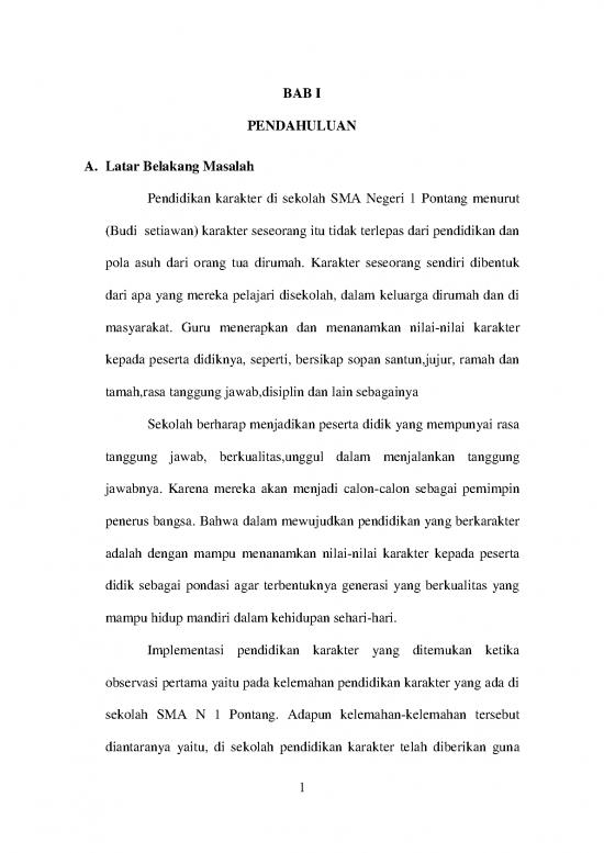 picture Pendidikan Karakter 22055 | Bab I,