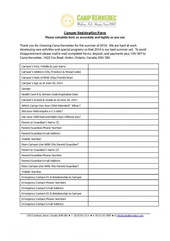 picture_Work Spreadsheet 23779 | Camper Registration 2014