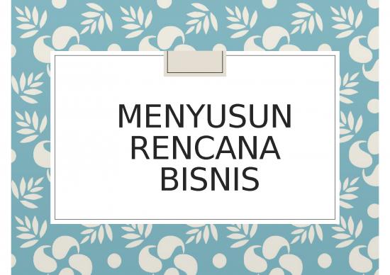 picture Kreatifitas Mahasiswa - Laporan Kewirausahaan Id 23256 | Ddk 4 Menyusun Business Plan