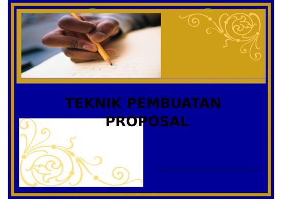 picture_Powerpoint Templates Proposal 23179 | I1 Teknik Pembuatan Proposal Proyek