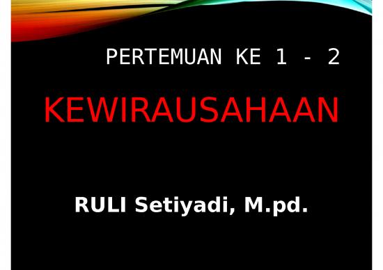 picture Presentasi Usaha Ppt 23244 | Kewirausahaan 1 Fix