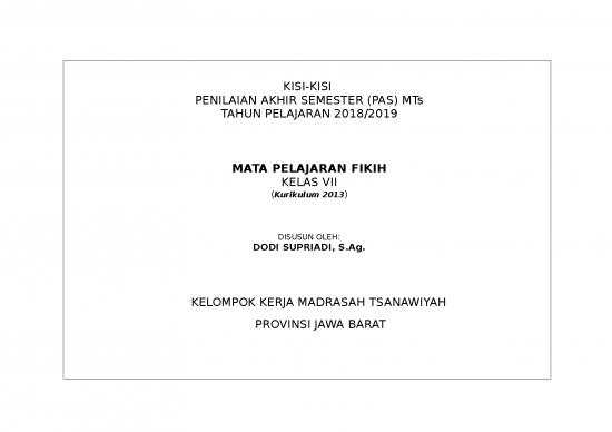 picture_Kisi Kisi Pas Fikih Vii 2018 2019