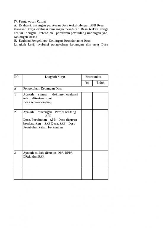 picture_Excel Sheet Download 21688 | Lampiran Permendagri Nomor 73 Tahun 2020 Pengawasan Dana Desa