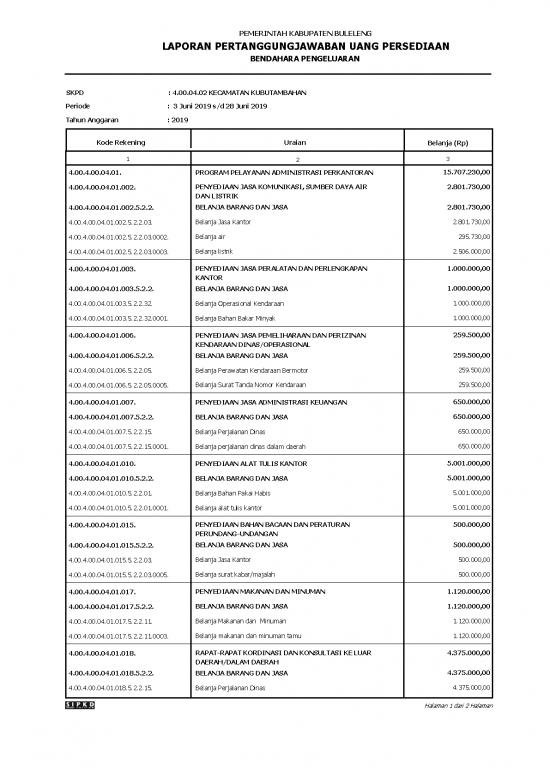 picture_Lpj - Laporan Pertanggungjawaban Id 22928 | Laporan Pertanggungjawaban Uang Persediaan Bendahara Pengeluaran Bulan Juni Tahun 2019 80