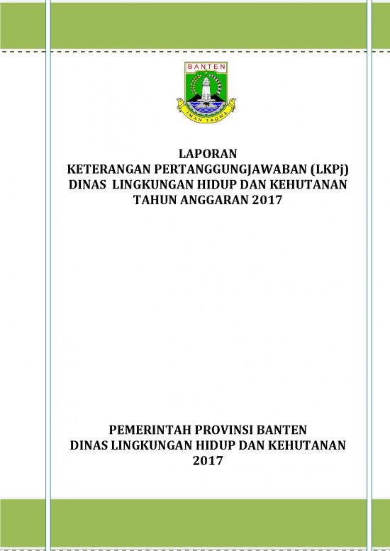picture Lpj - Laporan Pertanggungjawaban Id 22944 | Lkpj Dlhk 2017