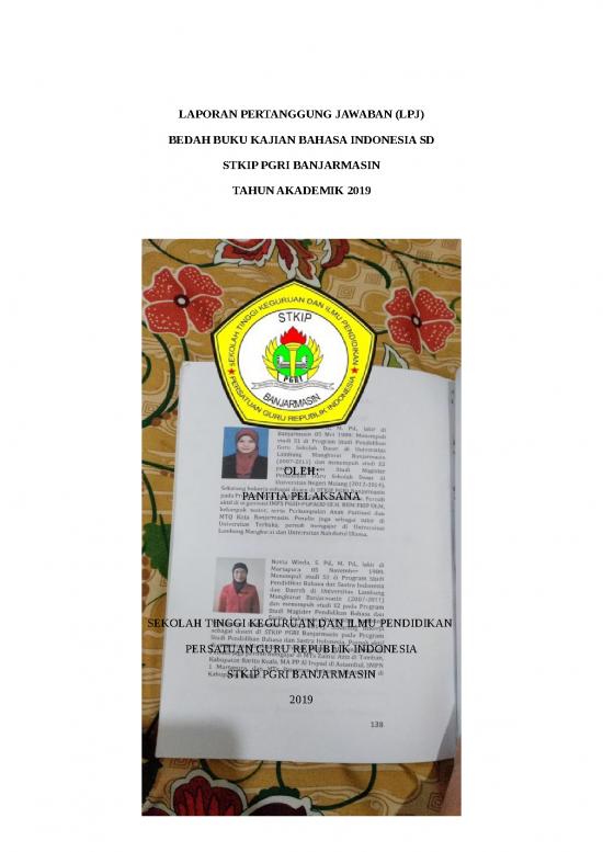 picture_Laporan Doc 23013 | Lpj Bedah Buku Kajian Bahasa Indonesia
