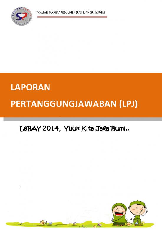picture Lpj - Laporan Pertanggungjawaban Id 23068 | Lpjlebay2014