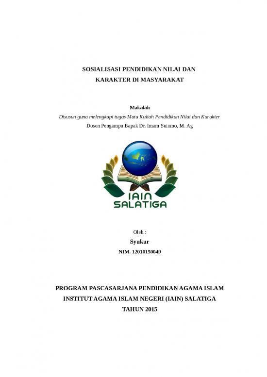 picture_Pendidikan Karakter 22081 | Makalah Sosialisasi Pendidikan Nilai Dan Karakter Di Masyarakat
