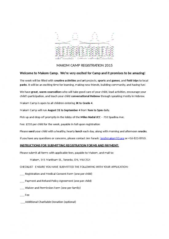 picture_Word Games Ppt 23717 | Makom Camp Registration Form 2015
