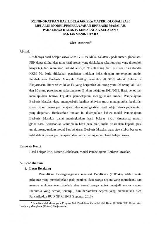 picture_Materi Kelas 4 - Kelas Iv Id 22479 | Meningkatkan Hasil Belajar Pkn Materi Globalisasi