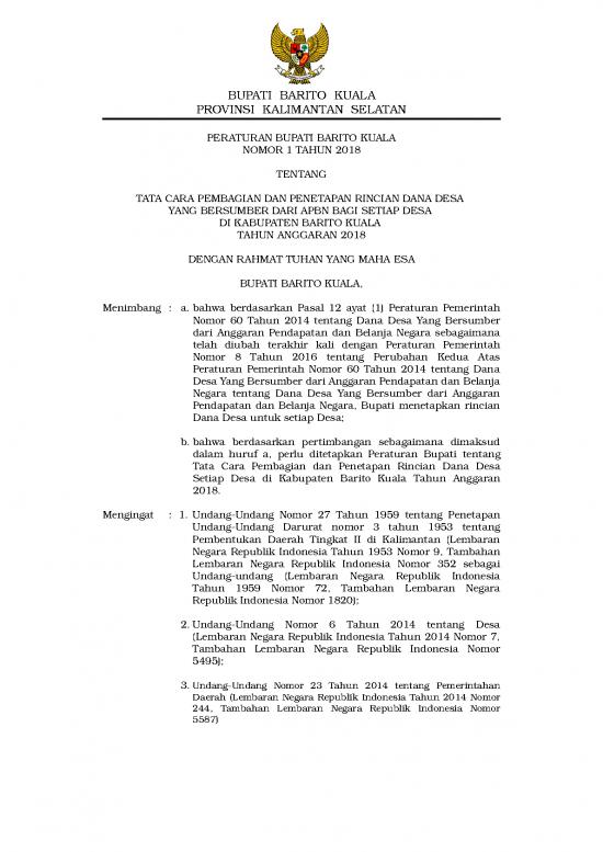 picture_Perbup Nomor 1 Thn 2018 Ttg Tata Cara Pembagian Dan Penetapan Rincian Dana Desa Yang Bersumber Dari Apbn Bagi Setiap Desa