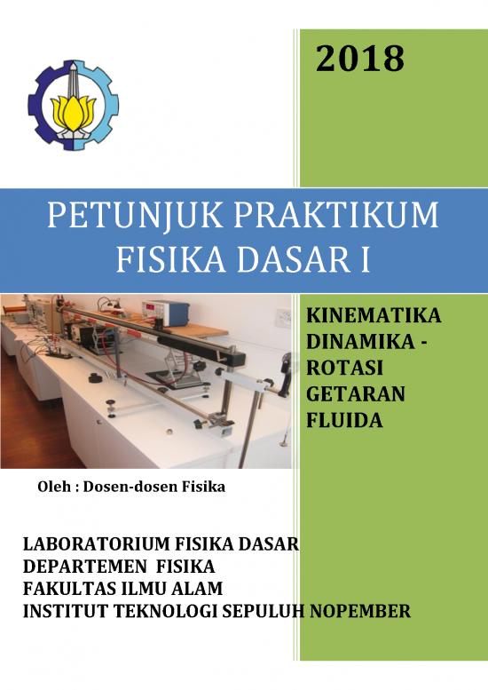 picture Fisika Dasar Pdf 21227 | Petunjuk Praktikum Fisdas I 2018