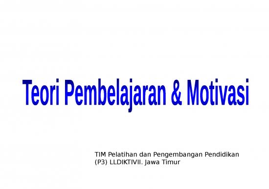 picture Motivasi 23213 | Pk  Teori Belajar Dan Motivasi