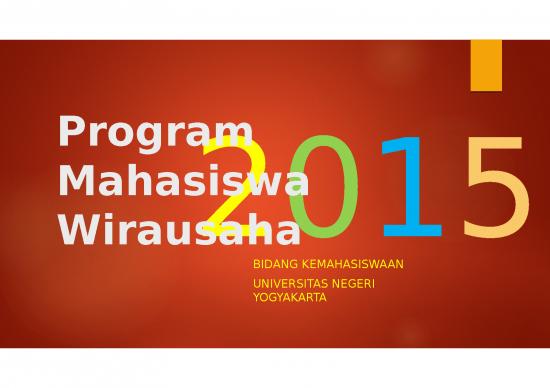 picture_Business Power Point Slides 23261 | Program Mahasiswa Wirausaha Ilmawan