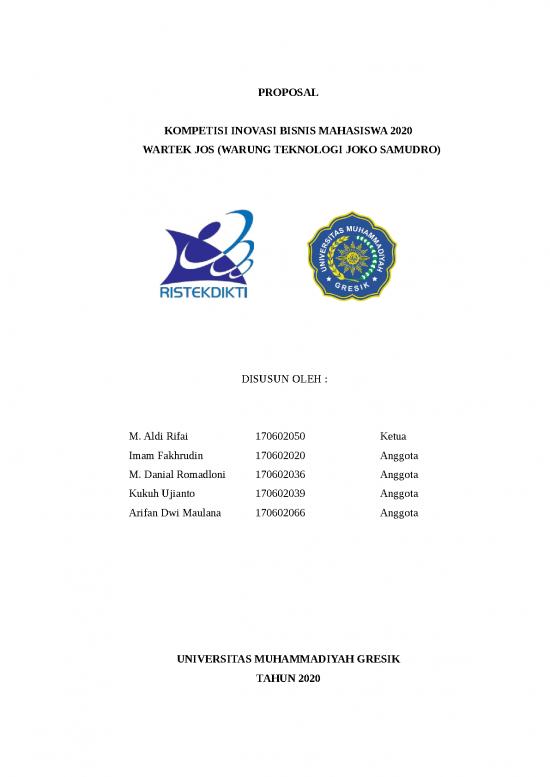 picture Presentasi Proposal Bisnis 23181 | Proposal Kibm 2020