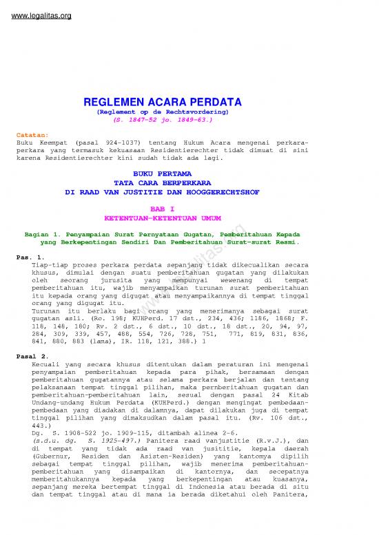 picture_File - Surat Pemberitahuan Id 22132 | Rv Reglement Op De Rechtvordering
