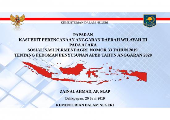 picture_Kebijakan Ppt 21264 | Sos Pedum 2020 Kaltim Kasubdit