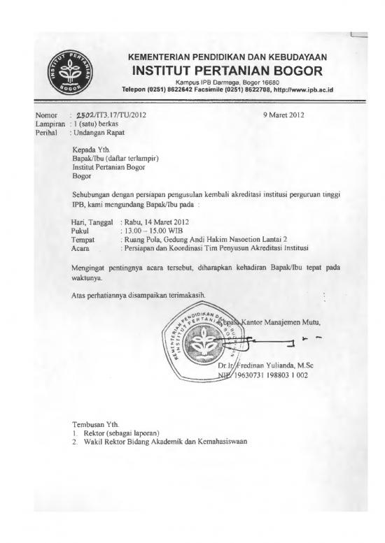 picture File - Undangan Rapat Id 22281 | Undangan Rapat Nomor 2502 It17 Tu 2012