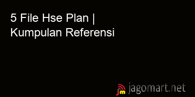 picture_5 File Hse Plan | Kumpulan Referensi