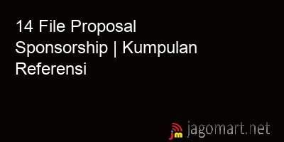 picture 16 File Proposal Sponsorship | Kumpulan Referensi