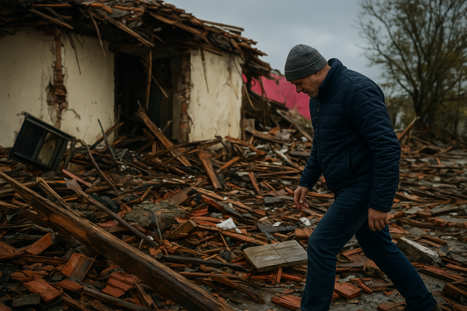 Καταστροφές από ανεμοστρόβιλο και θυελλώδεις άνεμους στην Αλεξανδρούπολη