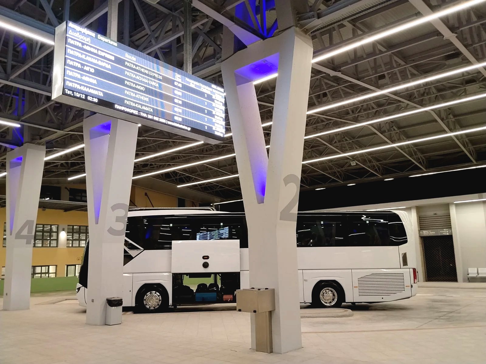 Πάτρα: Ξεκίνησε η λειτουργία του νέου σταθμού Υπεραστικού ΚΤΕΛ με υψηλού επιπέδου δρομολόγια