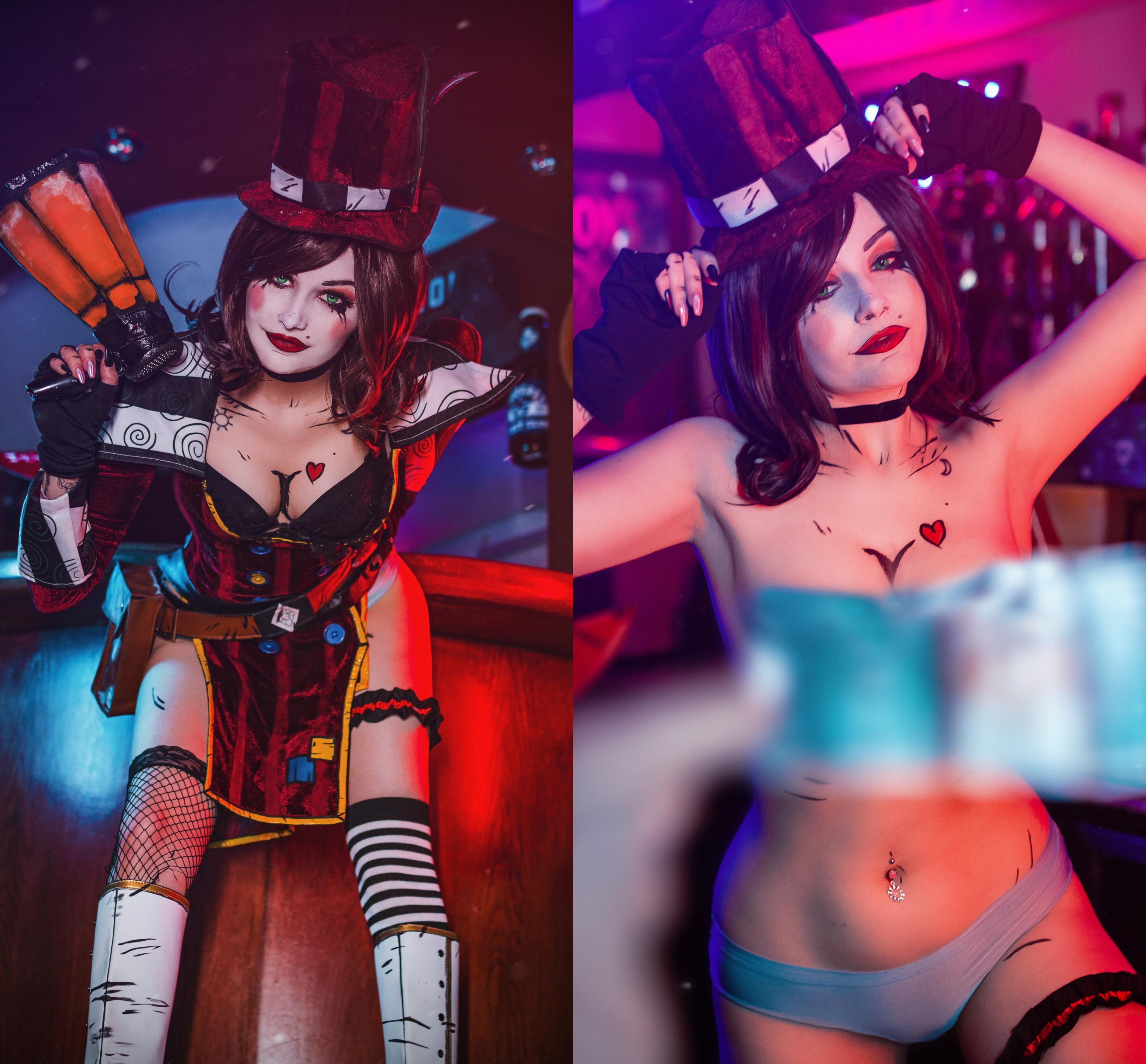 View [Self] Borderlands - Mad Moxxi after hours in her bar~ Which do you  prefer? by Ri Care for free | Simply-Cosplay