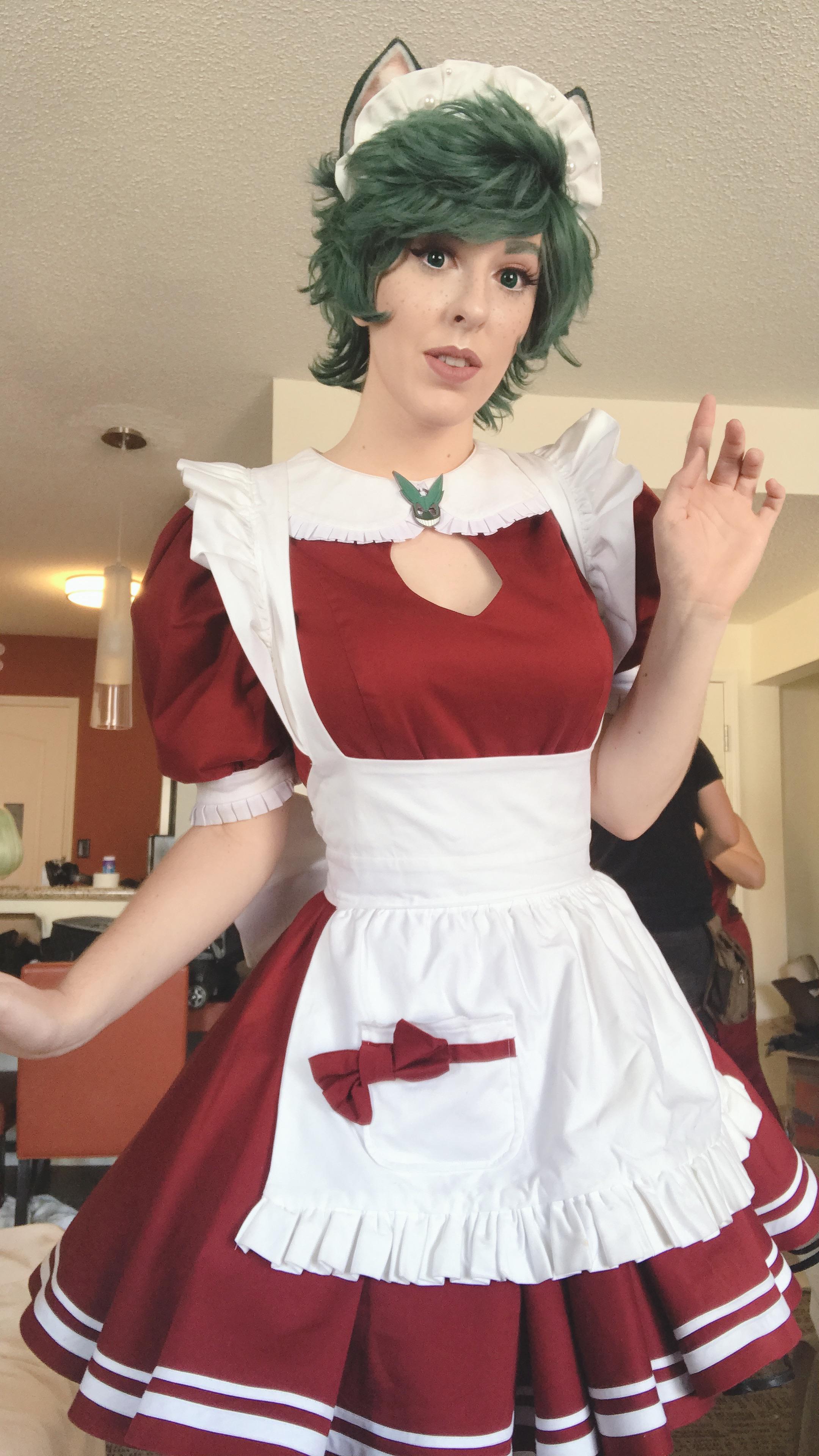 View Female Maid Deku from My Hero Academia by HeartlessAquarius for free |  Simply-Cosplay