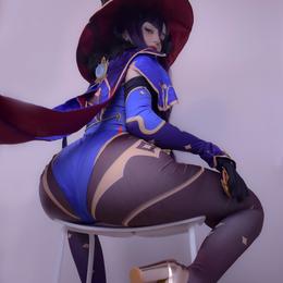 View Epicinternetgf Cosplay Mona "Genshin Impact" for free ...