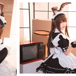 View 面饼仙儿阿米驴女仆(明日方舟) for free | Simply-Cosplay