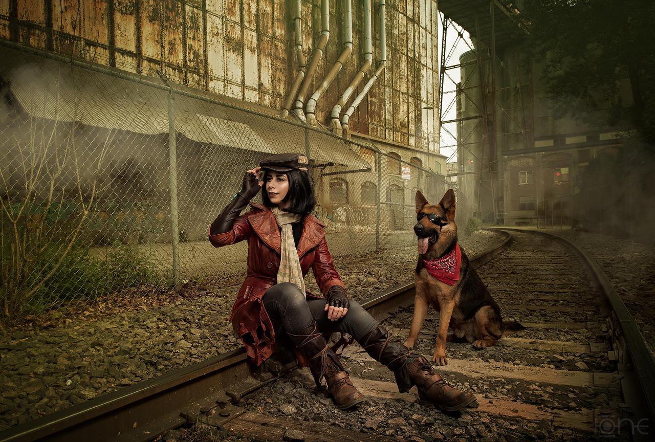 1280px x 864px - View [Self] My Piper Wright & Dogmeat Cosplay from Fallout 4 for free |  Simply-Cosplay