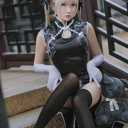 View [瓜希酱] 穹妹旗袍for free | Simply-Cosplay