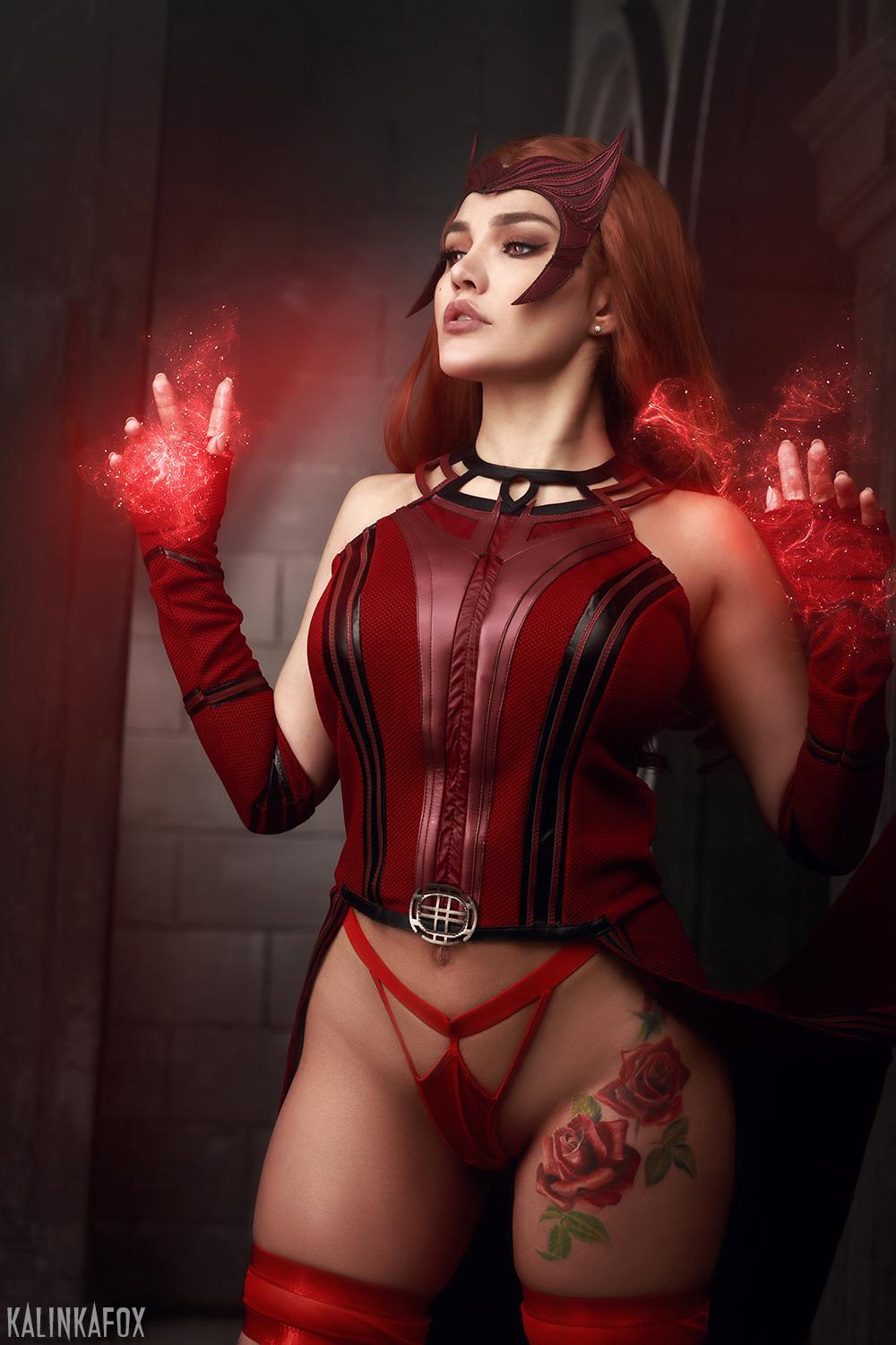 View Kalinka Fox - Scarlet Witch for free | Simply-Cosplay