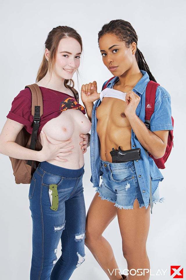 Left Behind Porn - View Ellie and Riley from The Last of Us: Left Behind by Hazel Moore and  Kira Noir for free | Simply-Cosplay