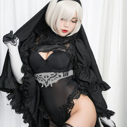 View 白烨- Vol.009 2b 黑白[131P] for free | Simply-Cosplay