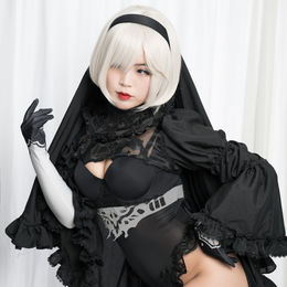View 白烨- Vol.009 2b 黑白[131P] for free | Simply-Cosplay