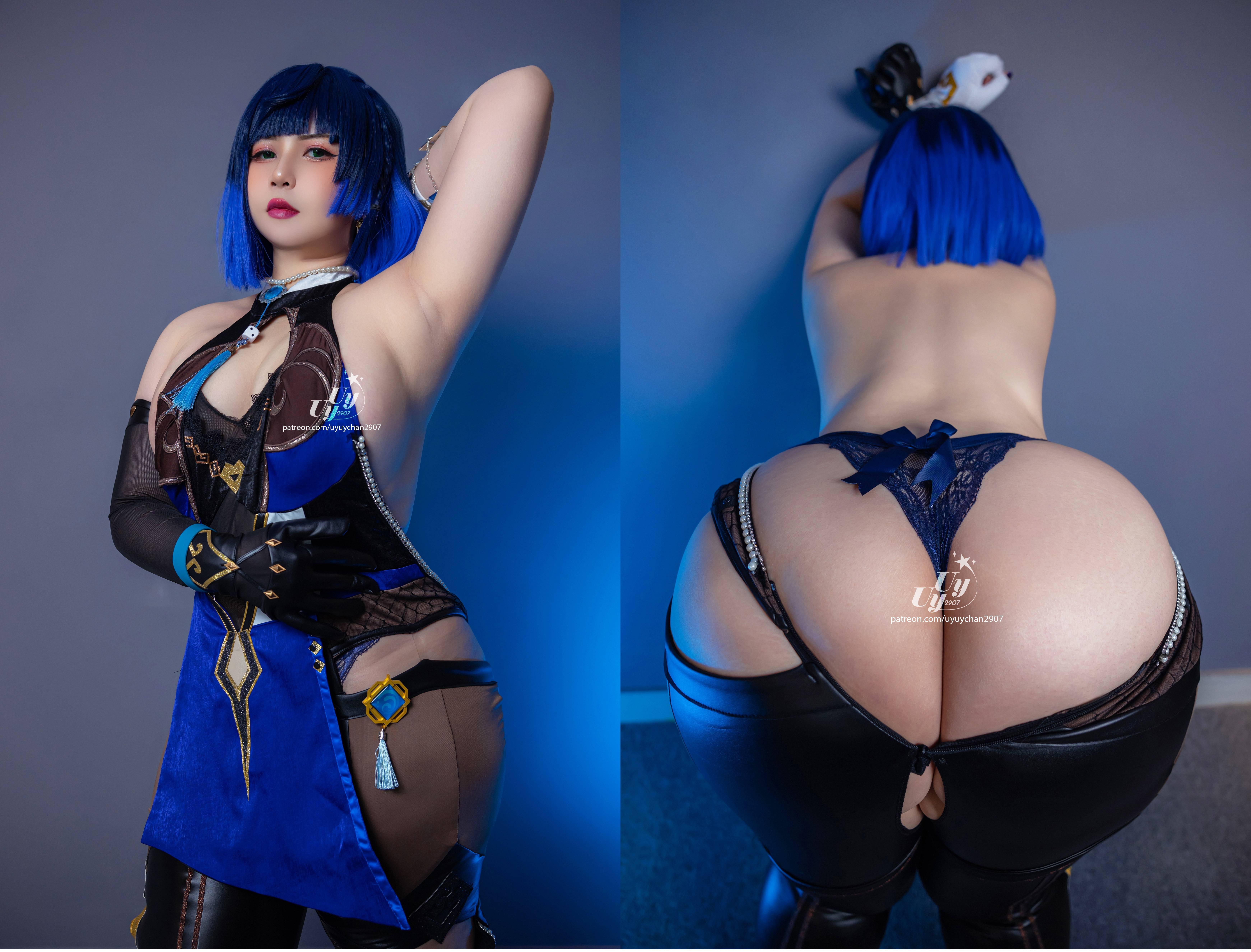 Yelan cosplay porn