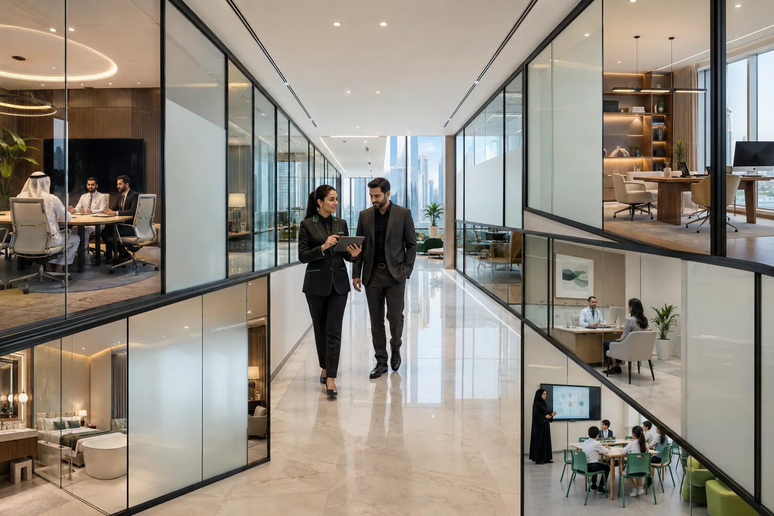 Smart Glass for Offices, Hotels, Apartments, Hospitals and Schools